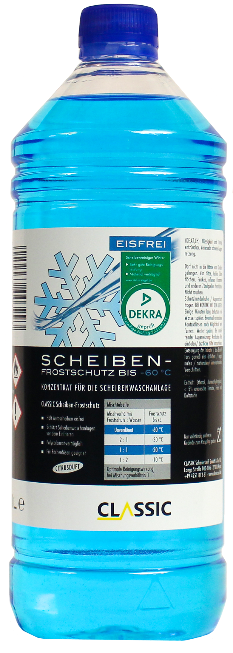 FROSTSCHUTZ Scheibenwaschanlage (-22 Grad) - 2,3 Liter – CLEANOFANT